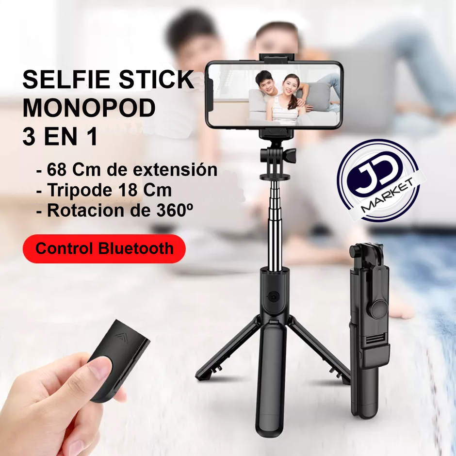 Selfie Stick / Trípode / Monopod + Control Bluetooth Celular