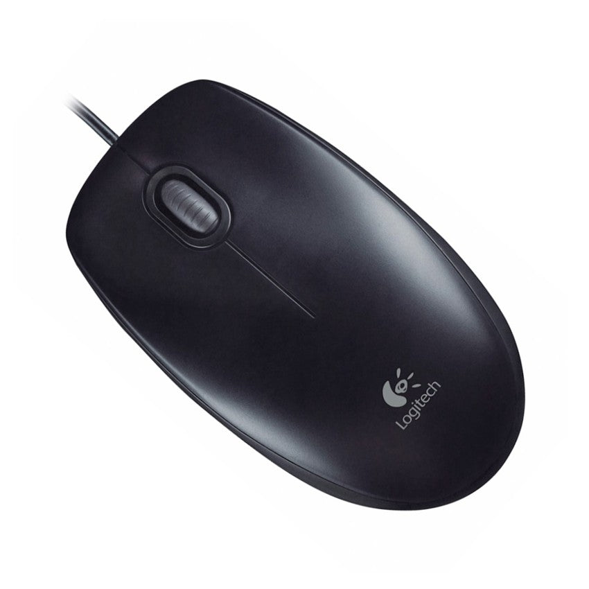 Mouse Usb Con Cable Logitech M90, Cómodo Diseño Ambidiestro