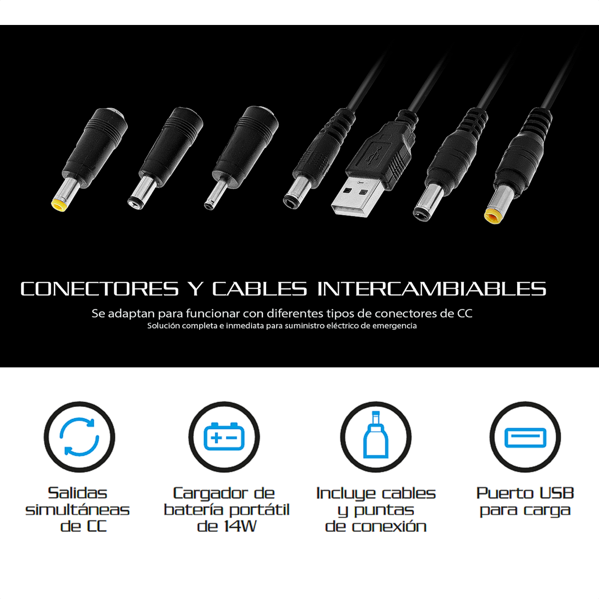 Mini Ups Portátil 14w Forza Dc-140usb Para Modem Router Wifi