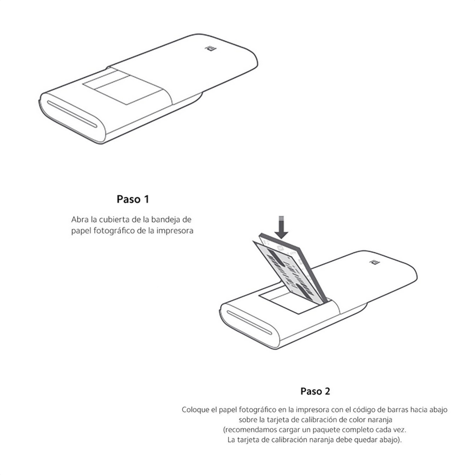 Xiaomi Papel Fotográfico (40 Hojas) Portable Photo Printer