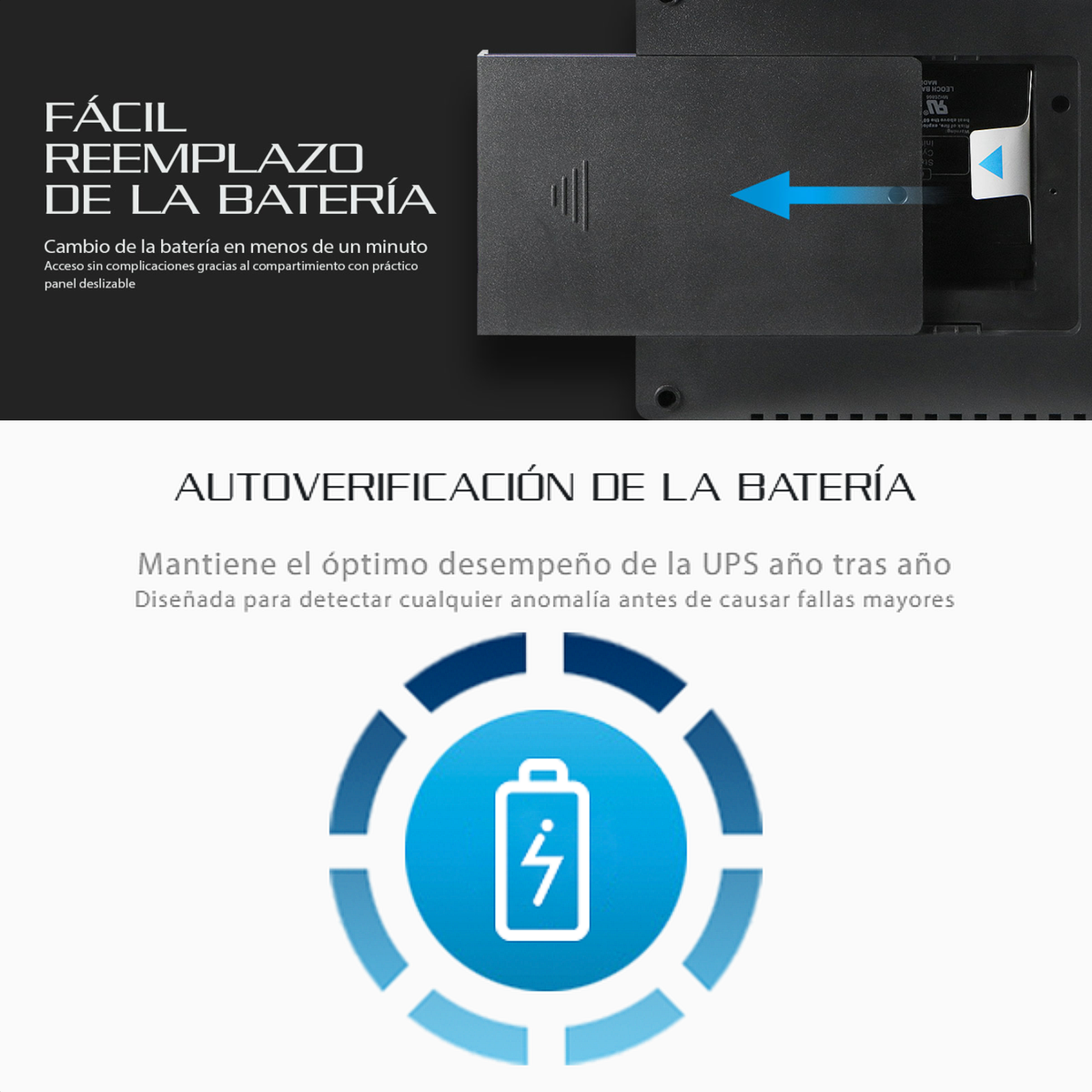 Ups Interactiva Forza Ht-650lcd 650va/390w 12 Tomas ±24min