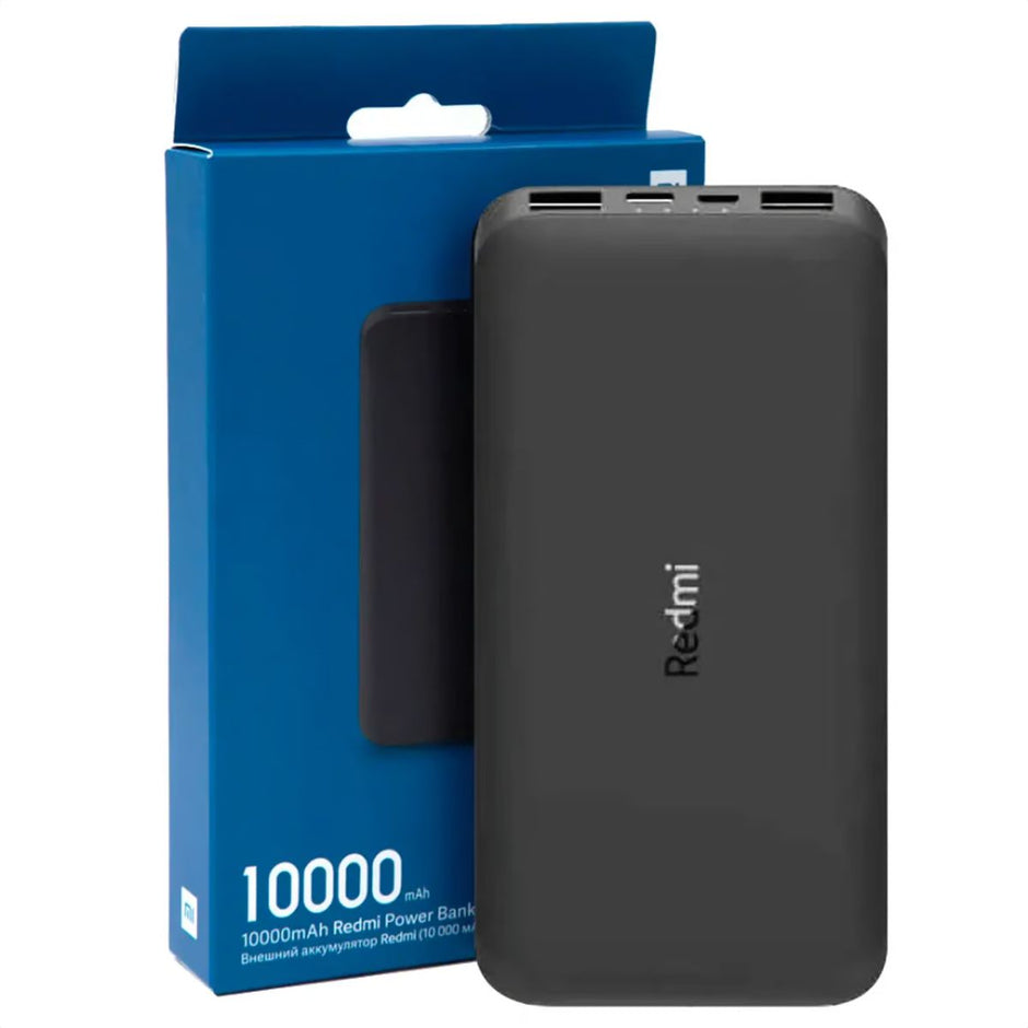 Xiaomi Redmi Power Bank 10000mah Carga Rápida 10w/37wh Usb-c
