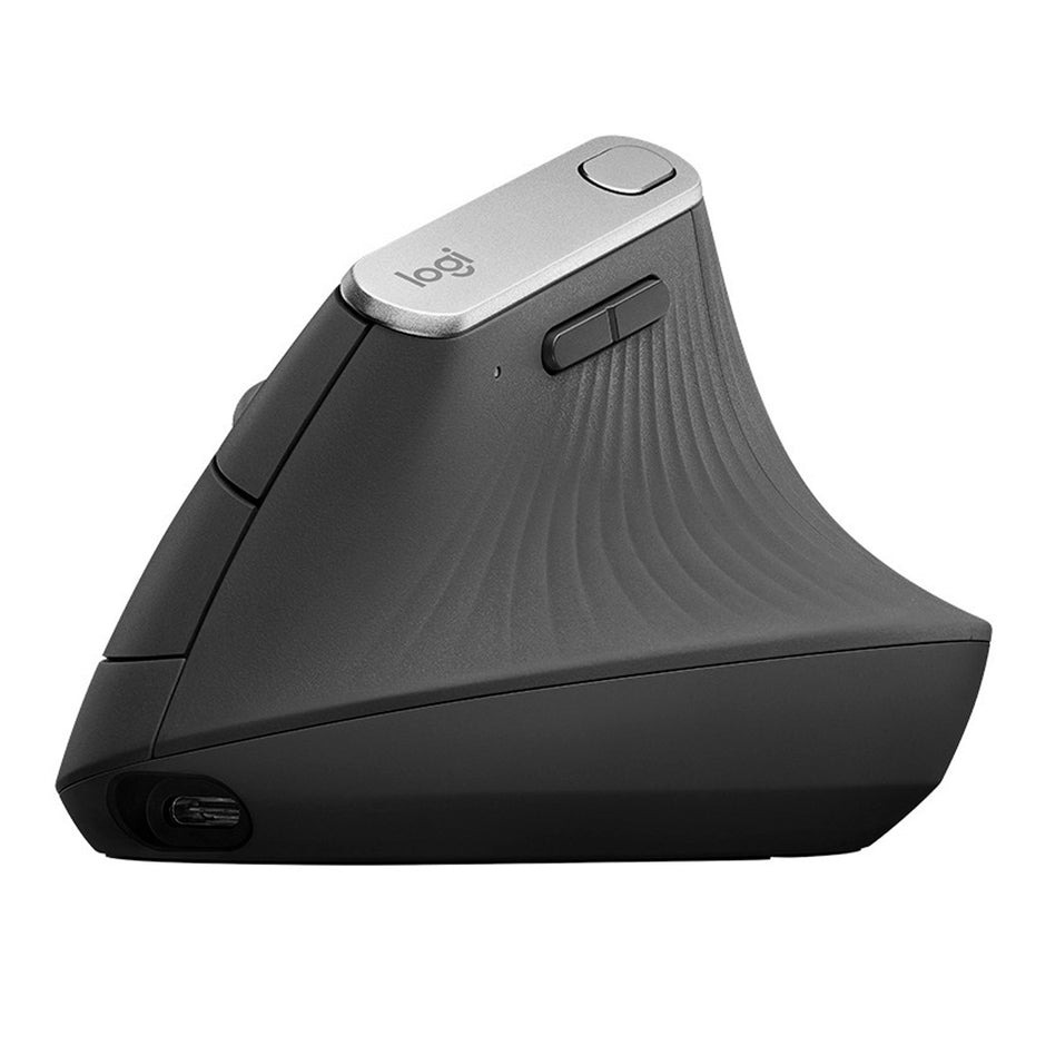 Mouse Ergonómico Avanzado Logitech MX Vertical, Inalámbrico Bluetooth Recargable