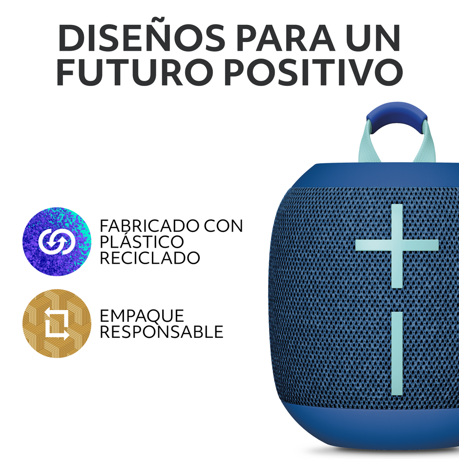 Ultimate Ears Wonderboom 4, Parlante Bluetooth Azul