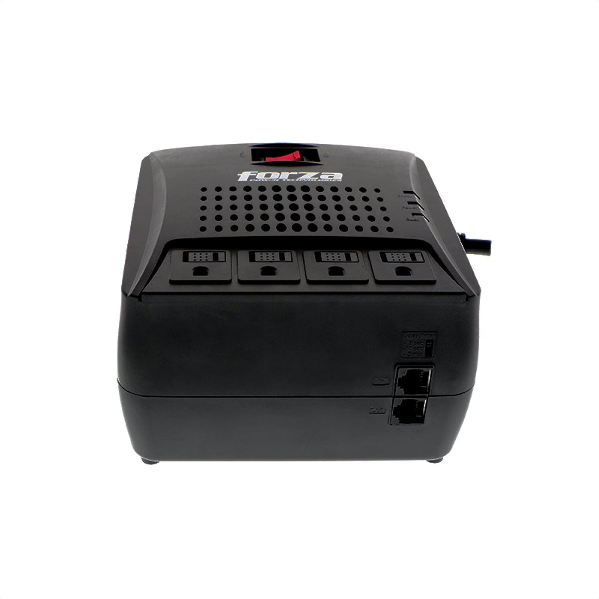 Regulador De Voltaje Forza Fvr-3001 De 3000va/1500w, 4 Tomas