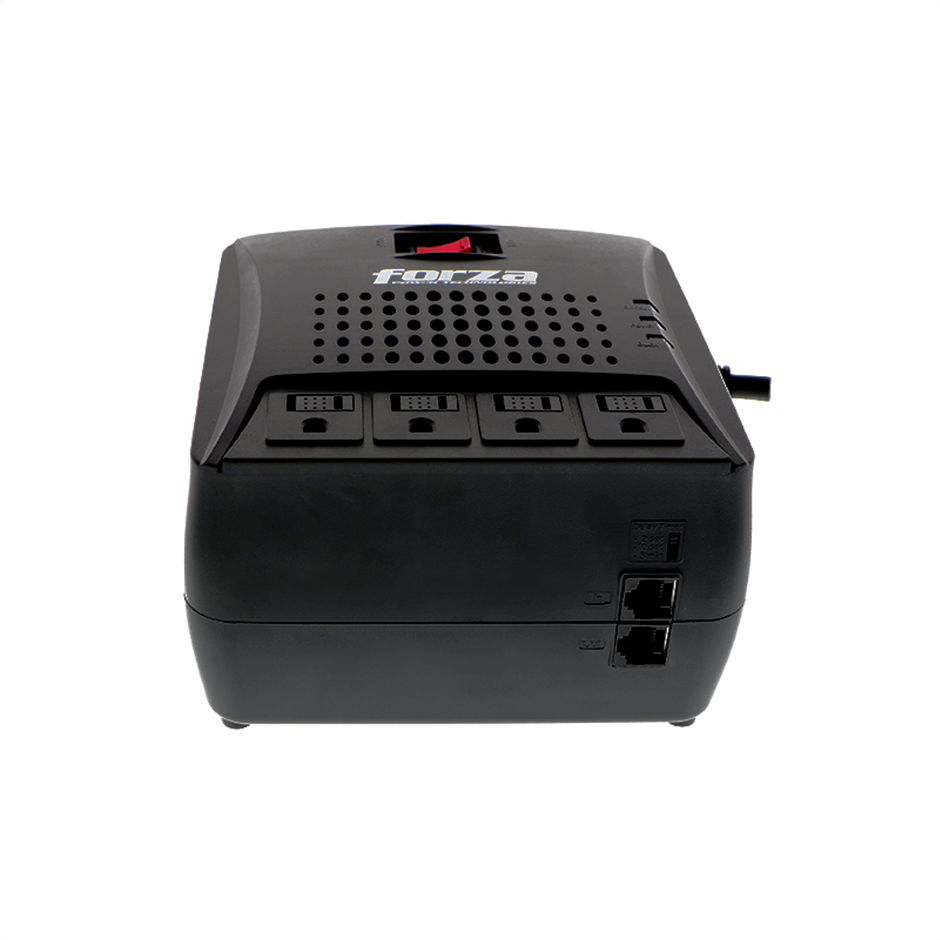 Regulador De Voltaje Forza Fvr-3001 De 3000va/1500w, 4 Tomas
