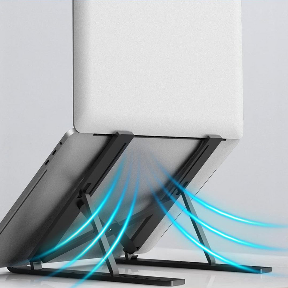 Base Soporte Para Portátil Ergonómica Reclinable 10 Niveles