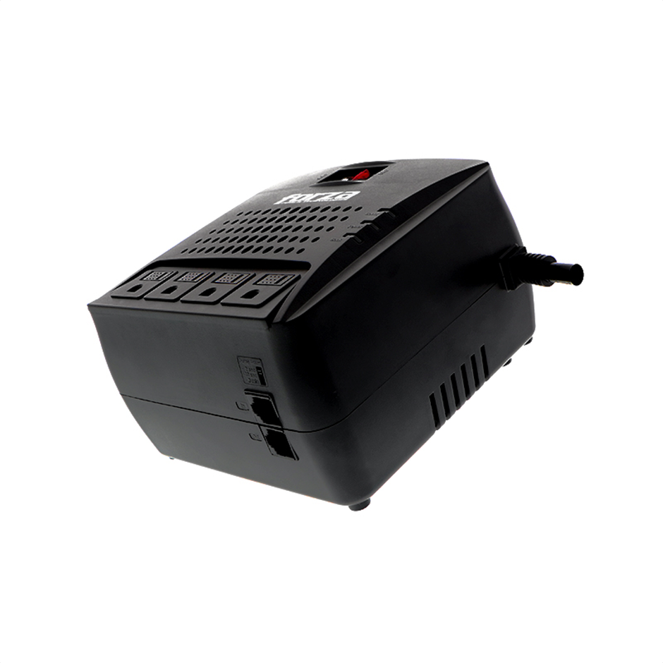 Regulador De Voltaje Forza Fvr-3001 De 3000va/1500w, 4 Tomas