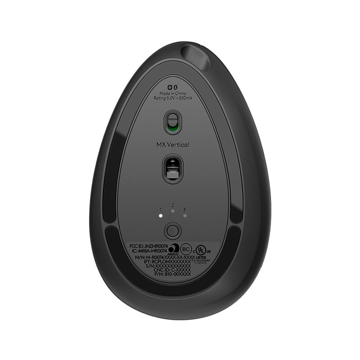 Mouse Ergonómico Avanzado Logitech MX Vertical, Inalámbrico Bluetooth Recargable