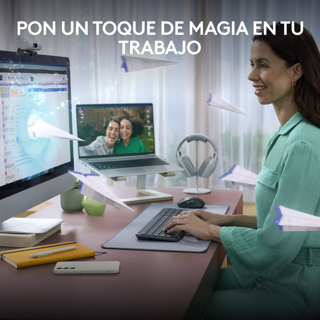 Teclado Bluetooth Bolt Logitech Signature Slim K950, Negro
