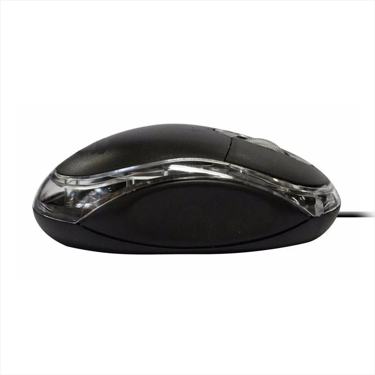 Mouse Óptico Usb Con Luz Led Roja