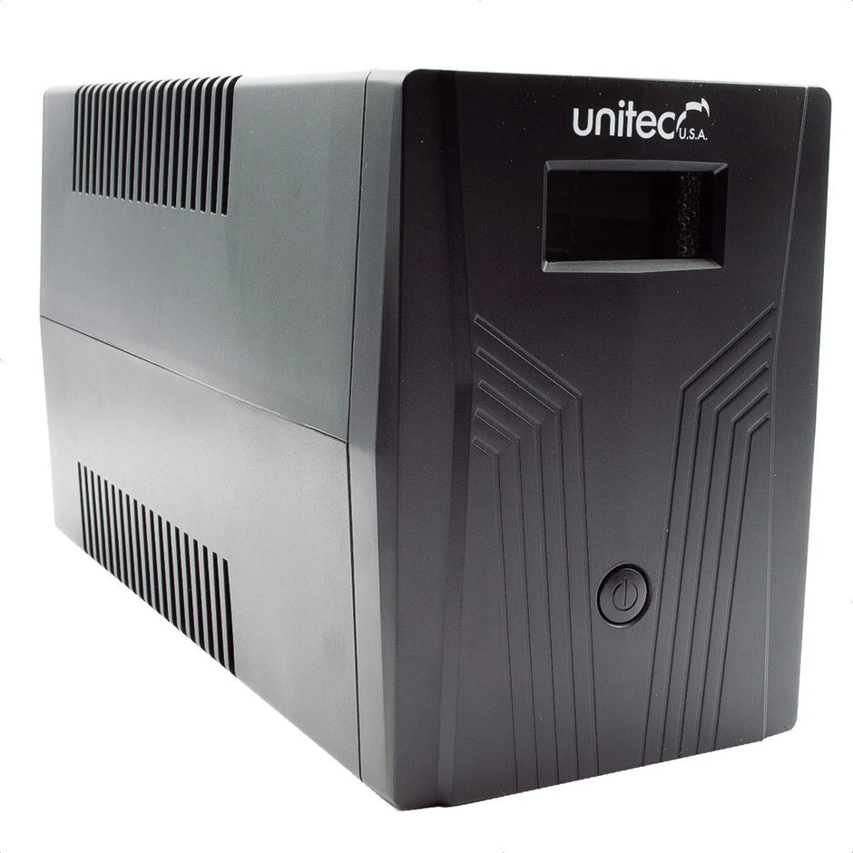 Ups Interactiva Unitec De 1500va/900w Con 6 Tomas (4 Backup)