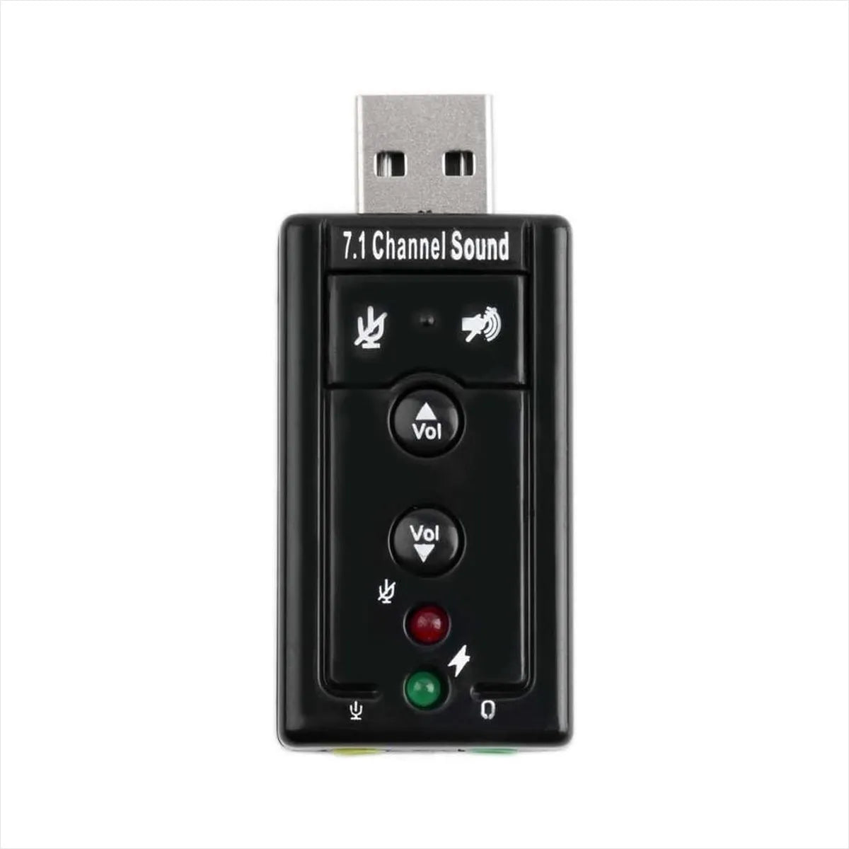 Tarjeta De Sonido Externa Usb · Sonido 7.1 Virtual, 3d Sound