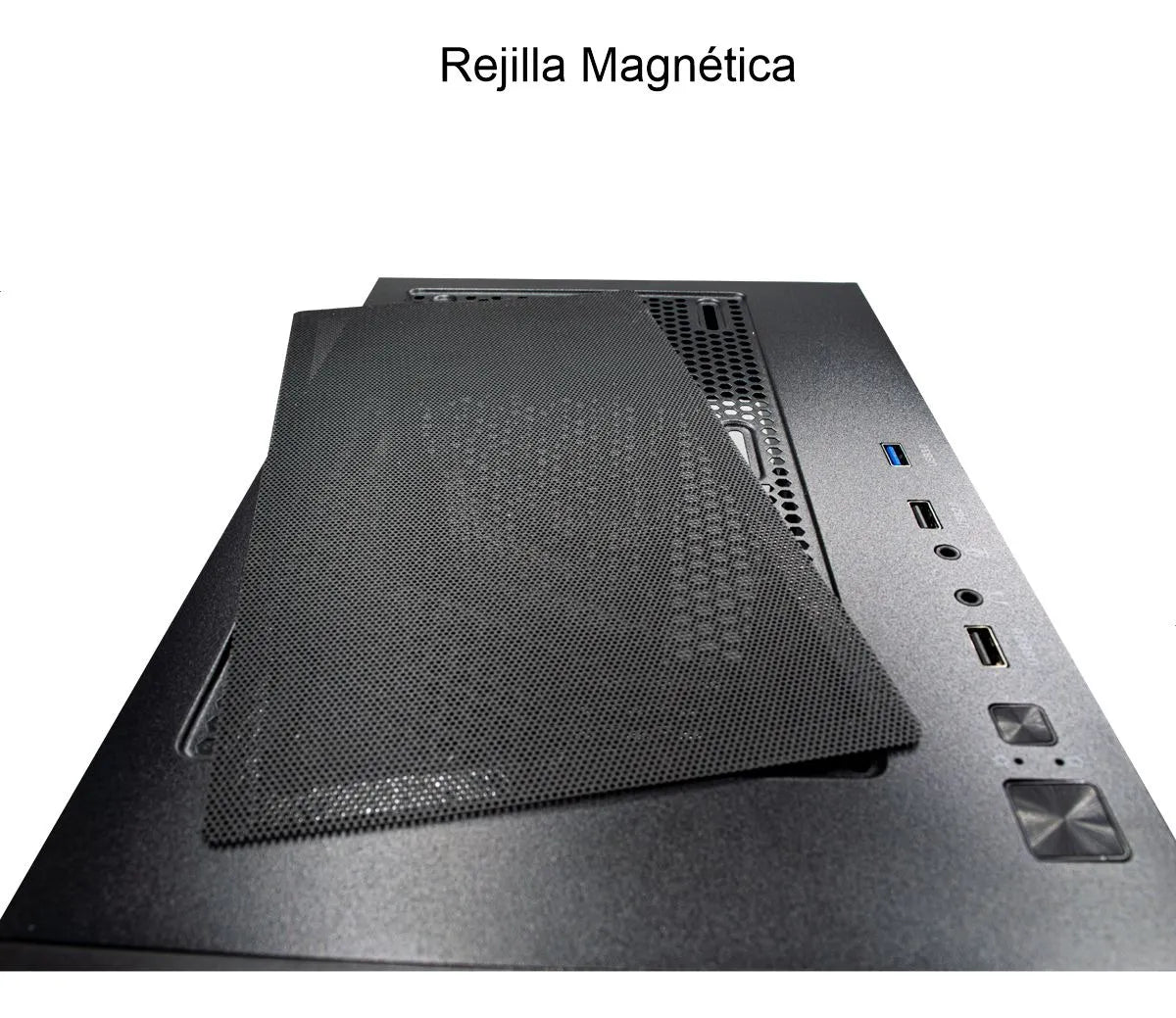Gabinete Pc Gamer Vidrio Templado, Caja Atx / 3 Coolers Rgb