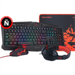 Combo Gamer 4en1 Redragon S101: Teclado, Mouse, Pad, Diadema