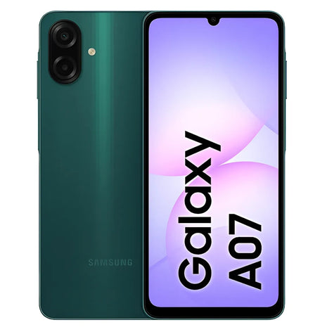 Celular Samsung Galaxy A07 Dual SIM PLS LCD 6.7" HD+ 90Hz 128GB/4GB 50MP IP54 5000mAh/25W - Verde