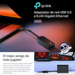 daptador USB 3.0 a RJ45 TP-Link UE306 Gigabit, Alta Velocidad y Portátil