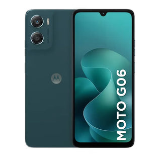 Celular Motorola Moto G06 Dual SIM 6.9” 120Hz 128GB/4GB+8GB RAM Boost 50MP AI IP64 5200mAh - Azul