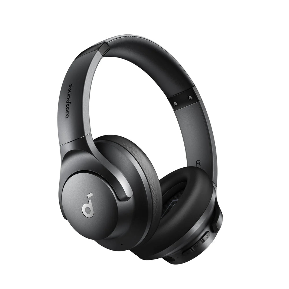 Audífonos Diadema Bluetooth Soundcore Q20i Cancelación Ruido Híbrida Hi-Res Batería ANC 40h/60h - Negro