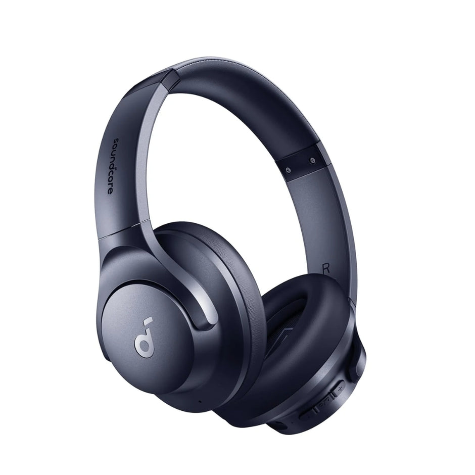 Audífonos Diadema Bluetooth Soundcore Q20i Cancelación Ruido Híbrida Hi-Res Batería ANC 40h/60h - Azul