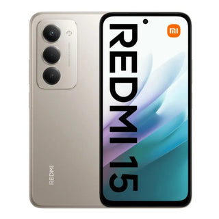 Celular Xiaomi Redmi 15 Dual SIM Pantalla 6.9" 144Hz 256GB/16GB(8+8) 50MP IA IP64 7000mAh/33W - Gris