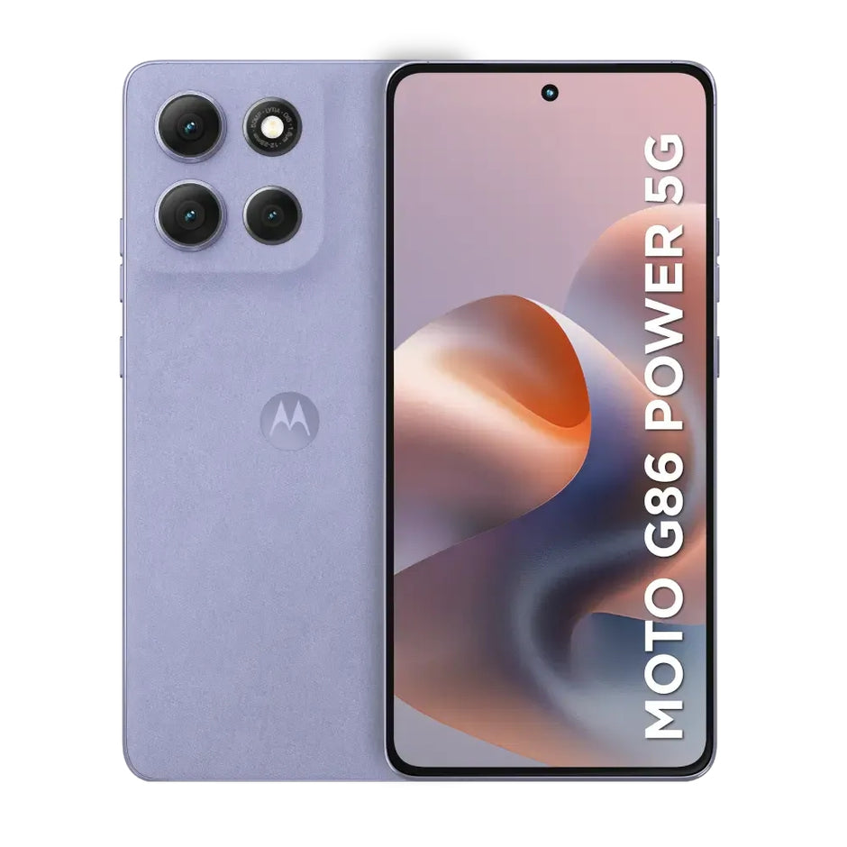 Celular Motorola G86 Power SIM+eSIM 5G, 6.67'' 256GB/8GB IP68/IP69 6720mAh/30W, Lila