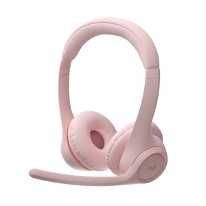 Diadema Profesional Bluetooth, Logitech Zone 300, Con Micrófono, Rosa