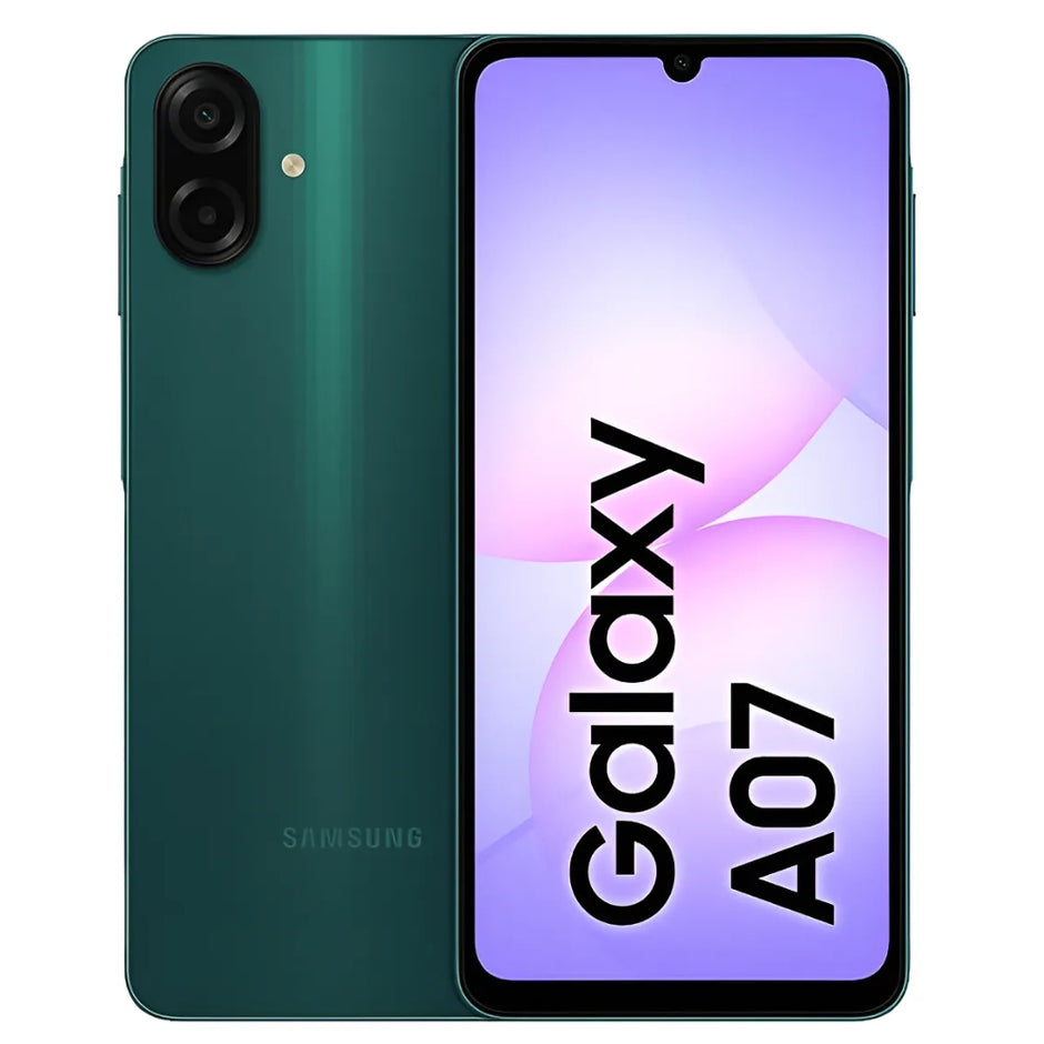 Celular Samsung Galaxy A07 Dual SIM, 6.7'' 64GB/4GB 50MP IP54 5000mAh, Verde