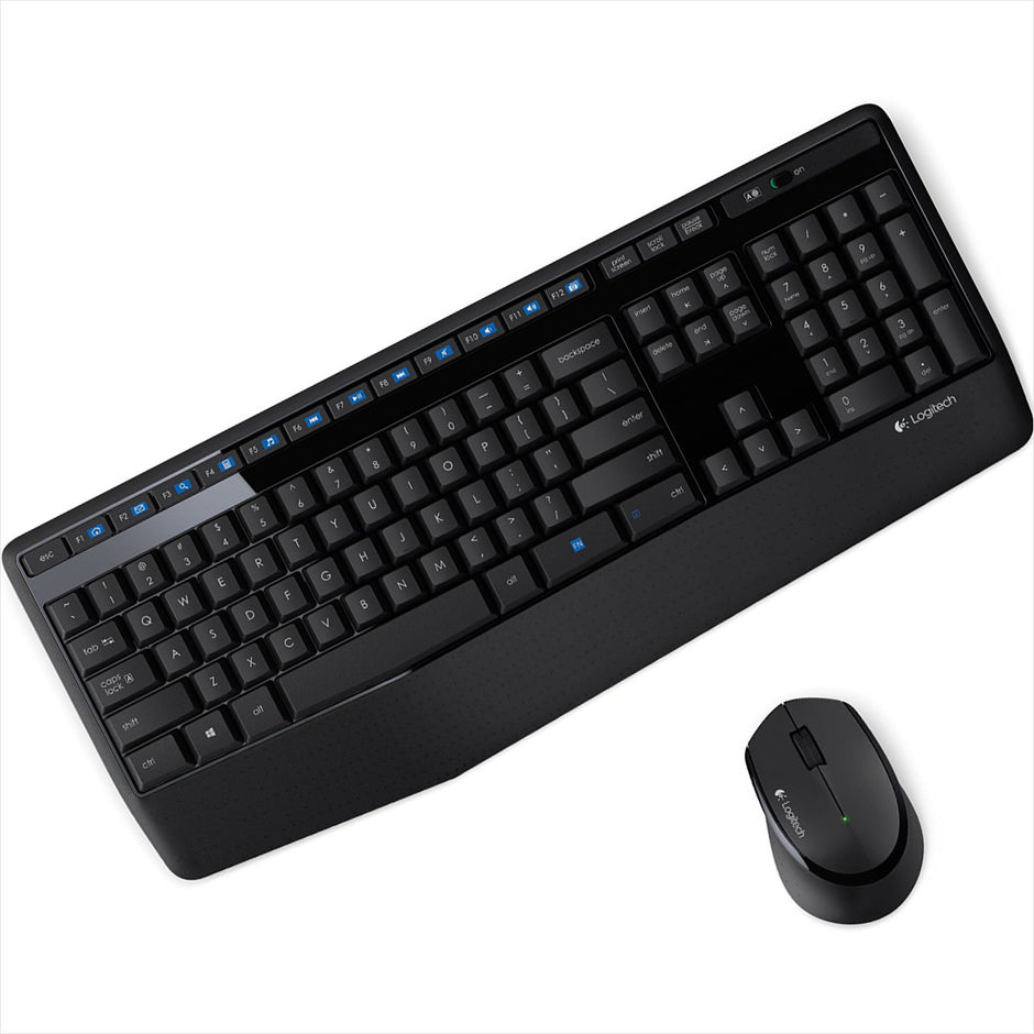 Combo Inalámbrico Logitech Mk345 + Pad Mouse Small (25x21cm)