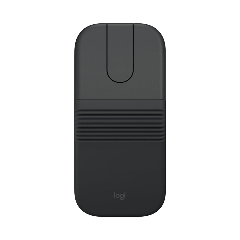 Mouse Inalámbrico Ultraportátil Logitech Mobi Fold Diseño Plegable Bluetooth 4000 DPI Smart Scroll - Grafito