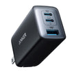 Cargador Anker 735 65W GaN II 2 USB-C 1 USB-A Power Delivery para Laptop y Celular
