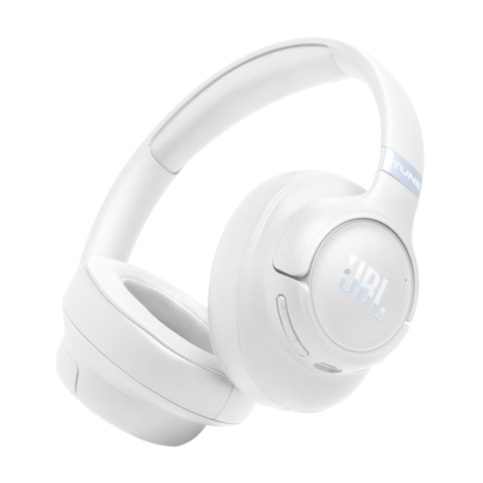 Audífonos Inalámbricos JBL Tune 780NC Bluetooth con Cancelación de Ruido ANC hasta 70h Batería - Blanco