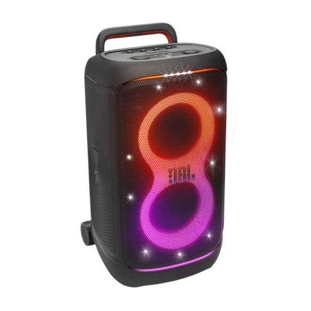 Parlante JBL PartyBox 520 Cabina Bluetooth 400W RMS Entradas XLR Luces Led Batería 15h Auracast Negro