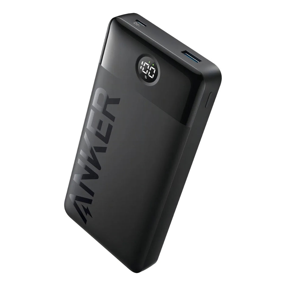 Power Bank Anker 326 20000mAh 15W con Pantalla Digital, USB-A y USB-C, Carga Rápida y Protección Inteligente