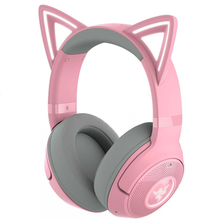 Audífonos Gamer Inalámbricos Razer Kraken Kitty V2 BT Rosa RGB