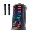 Parlante Bluetooth Portátil Soundcore Rave 3S para Fiestas Luces LED Karaoke IA 2 Mics Sonido 200W