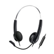 Audifonos Diadema Genius HS-220U Con Micrófono USB-A Botón AI Copilot - Negro