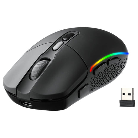 Mouse Gamer Redragon M719-rgb Invader, 10.000dpi, 8 Botones