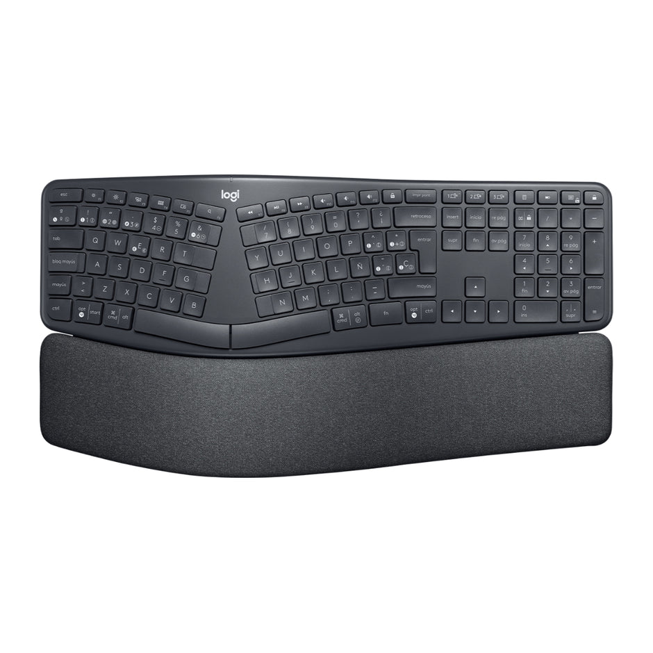 Teclado Ergonómico Dividido Logitech ERGO K860, Inalámbrico Bluetooth