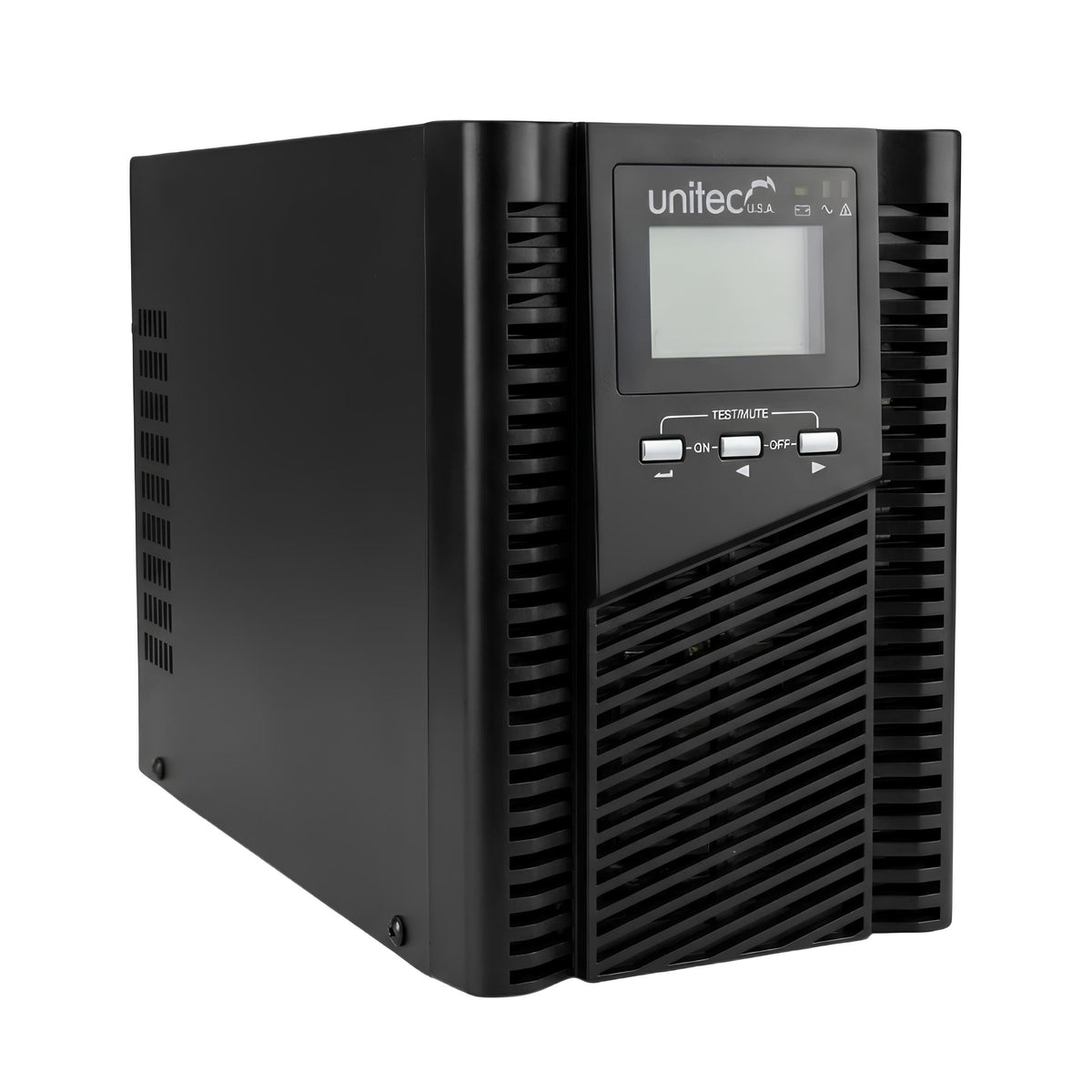 UPS Online Unitec UN-900 1000VA 900W Doble Conversión LCD USB RS232 con 4 Tomas NEMA