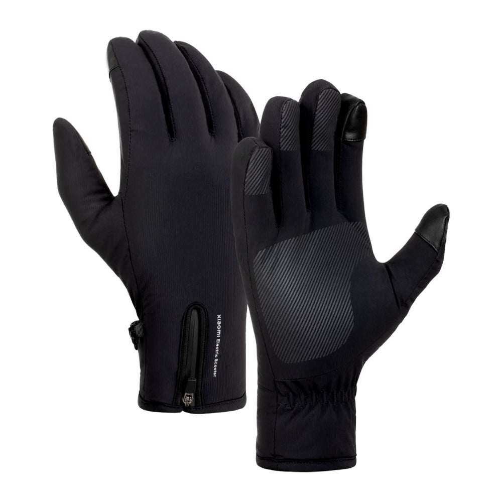 Guantes Térmicos Xiaomi Electric Scooter Riding Gloves Impermeables Antideslizantes Táctiles Talla L - Negro
