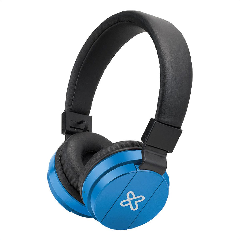 Diadema Inalámbrica Bluetooth Klip Xtreme Fury Pro KWH-001 con Micrófono Azul