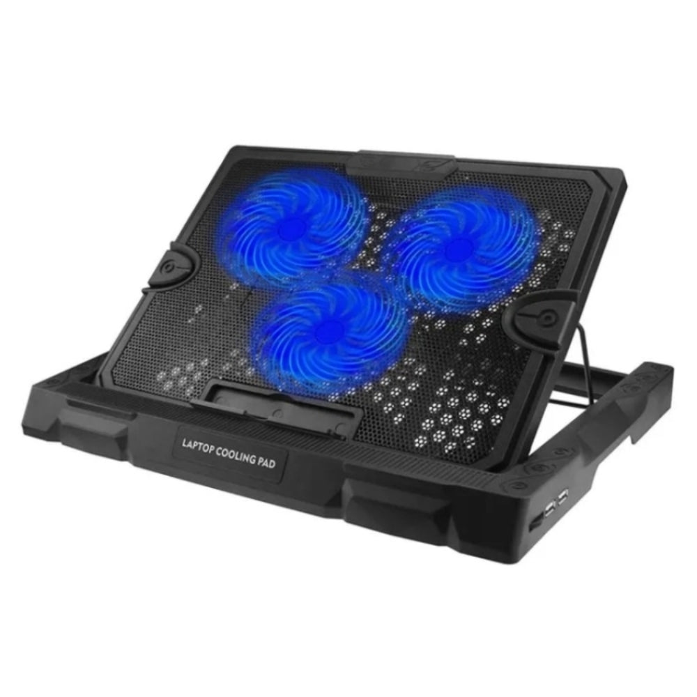 Base Refrigerante Gaming Cooler Pad S300 con 3 Ventiladores LED y 2 Puertos USB para Laptop 17