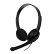 Audífonos Diadema USB Xtech XTH-241 con Micrófono, Control y Mute - Negro