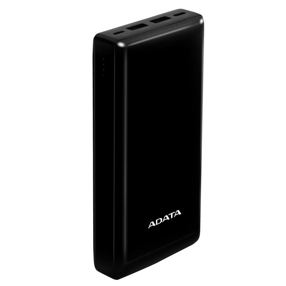 Cargador Portátil Power Bank 20000mAh ADATA C20 Negro