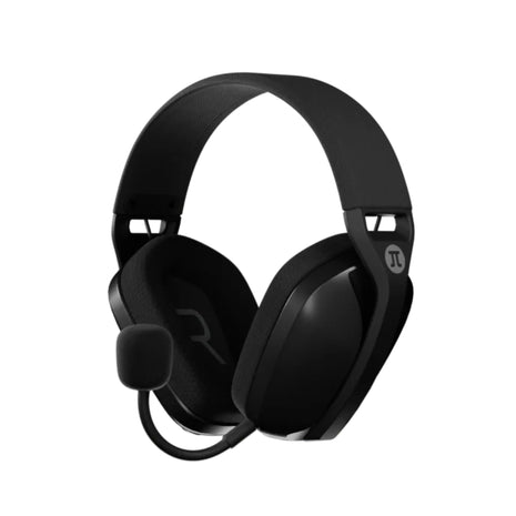 Diadema Gamer Primus Arcus 360BT PBH‑360 con Bluetooth 5.3 y 2.4GHz, Micrófono Desmontable Pro Negro
