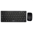 Mini Combo Unitec KT832 Teclado y Mouse Inalámbrico USB 2.4GHz Compacto con 1200 DPI
