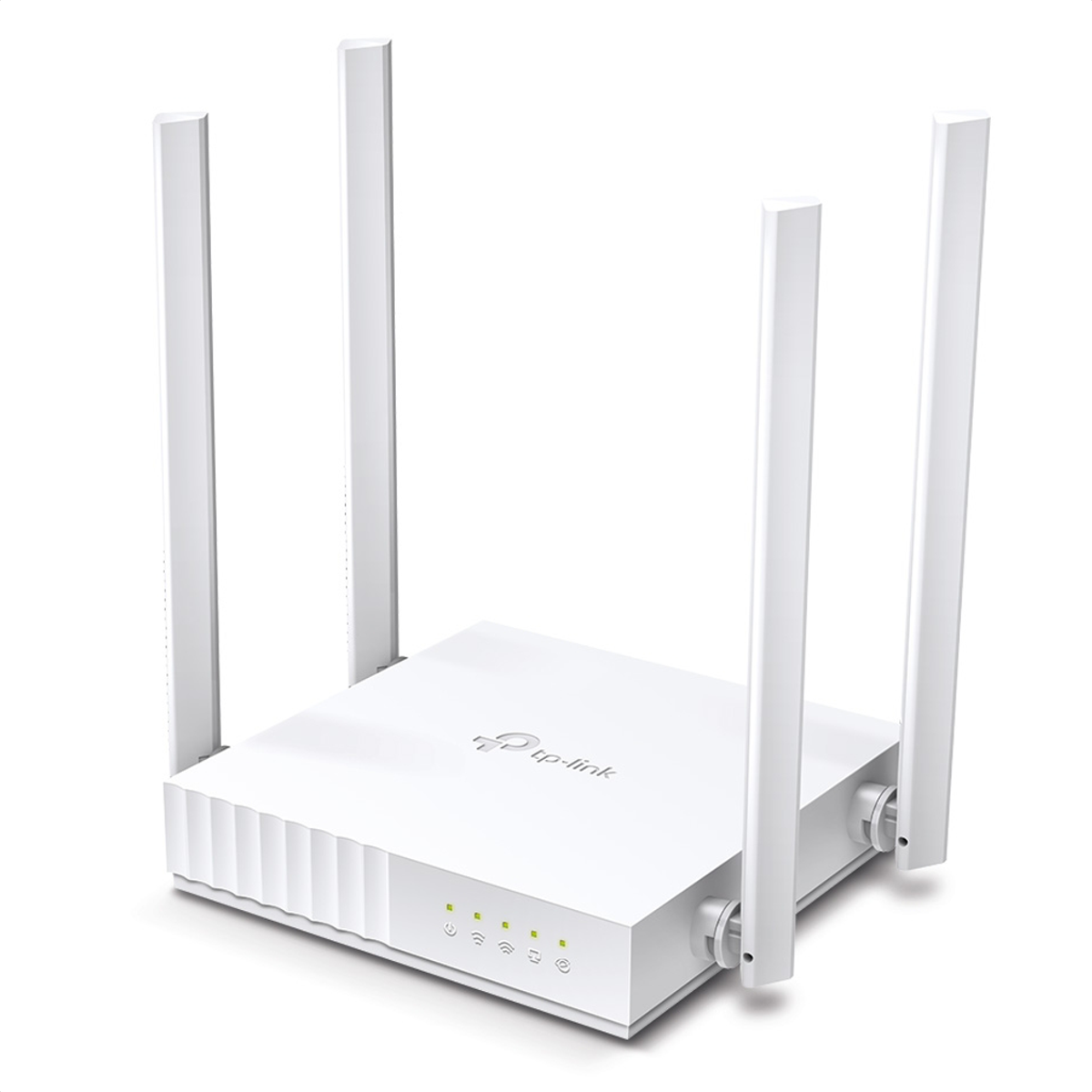 Router Inalámbrico Doble B 2.4 Ghz Y 5 Ghz Color Blanco Archer C24 Tp-link AC750