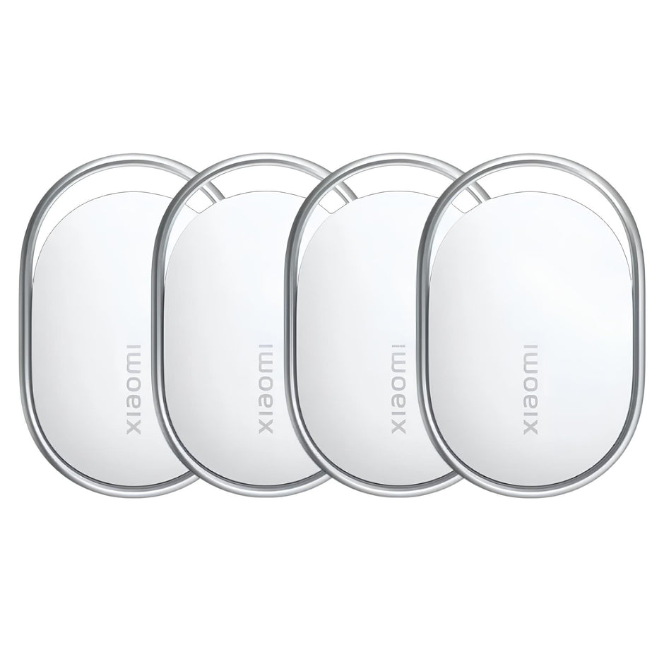 Localizador Smart Xiaomi Tag (4-Pack) Bluetooth Batería +1 Año IP67 Alarma App Redes Apple/Google AirTag