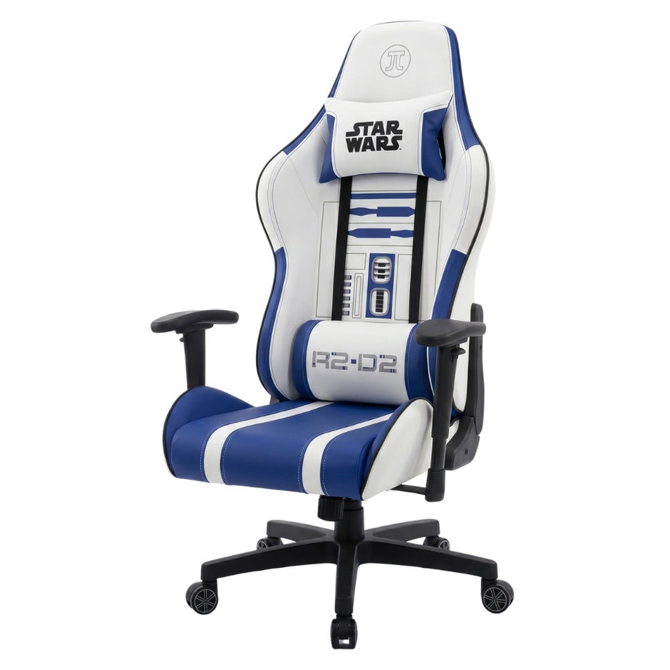 Silla Gamer Profesional Primus Thronos 103T R2-D2 Edición Especial Star Wars Ergonómica Reclinable 2D